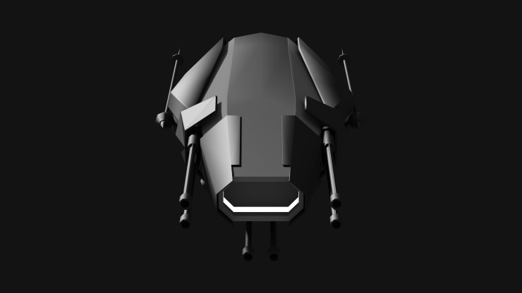 ENTROPY Fighter Concept Front