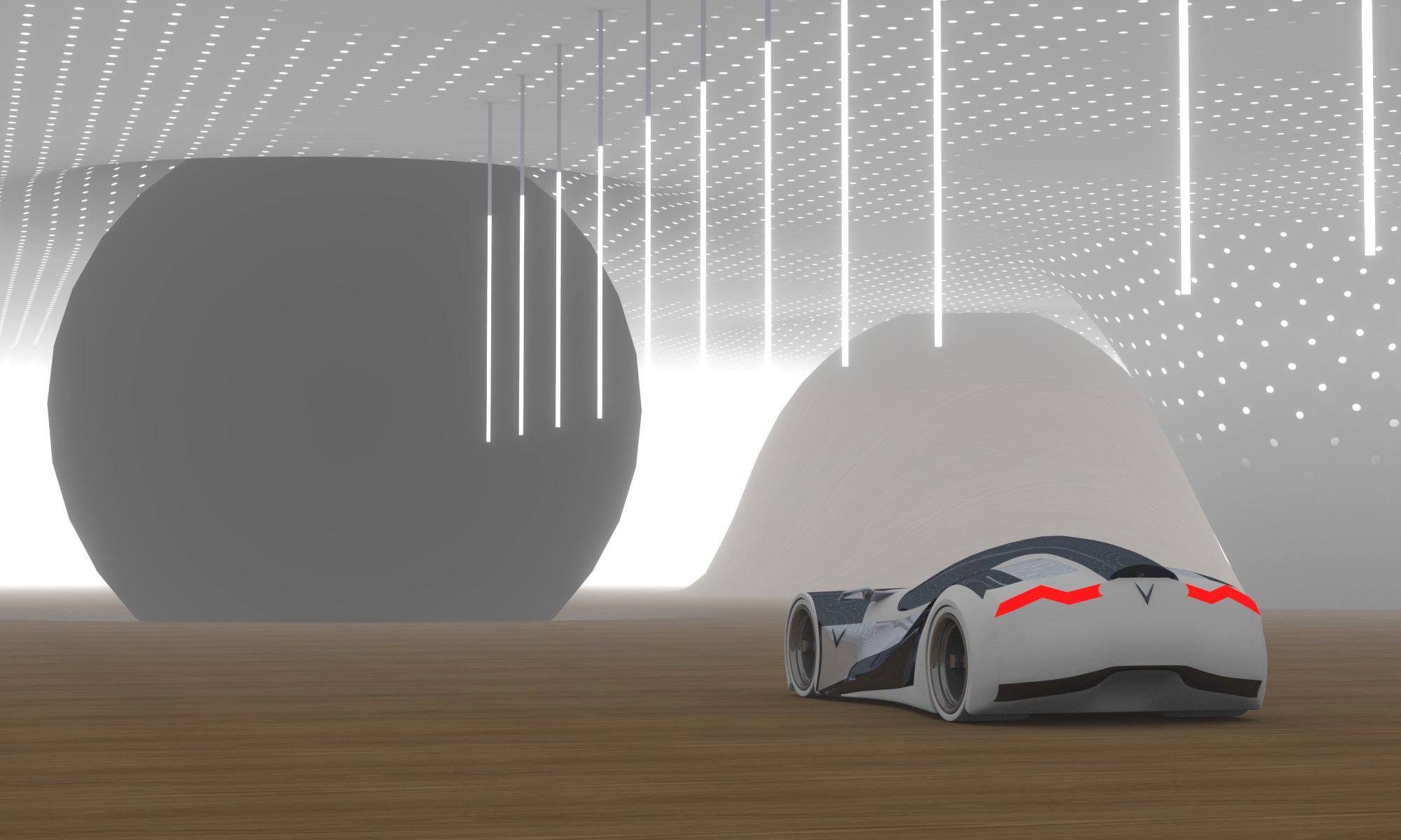 Daedalus stage in daylight