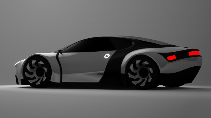 concept car for game skytec