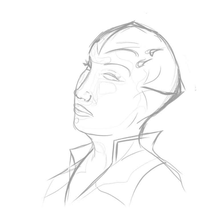 A rough sketch of Imperial in Portrait